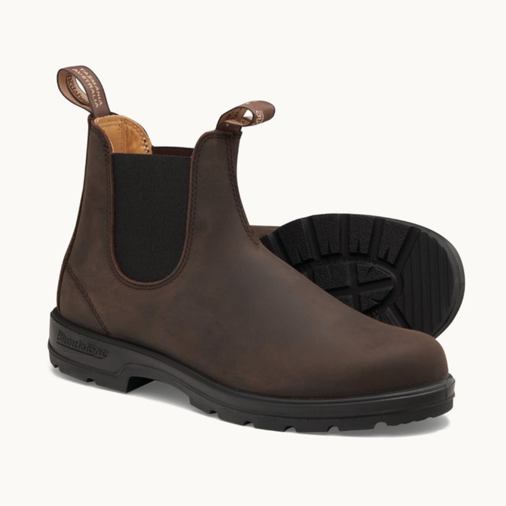Blundstone Dark Brown Leather Boots